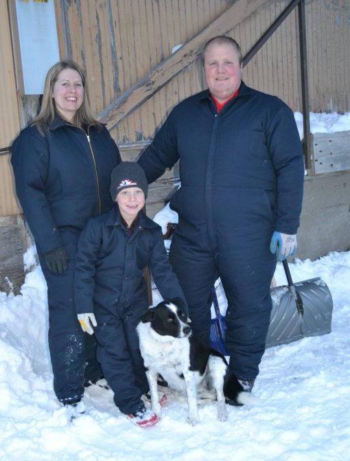 Outfitting the Broughton family from Monkton, Ontario